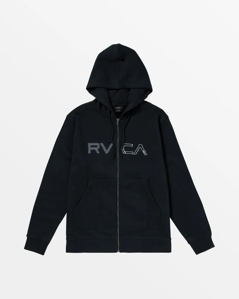 RVCA Mens Split Path Full-Zip Hoodie