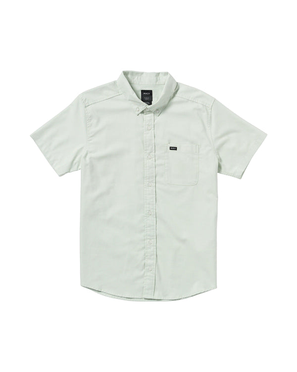 RVCA Mens That'll Do Stretch Short Sleeve Shirt