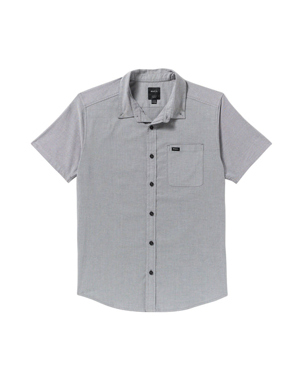 RVCA Mens That'll Do Stretch Short Sleeve Shirt