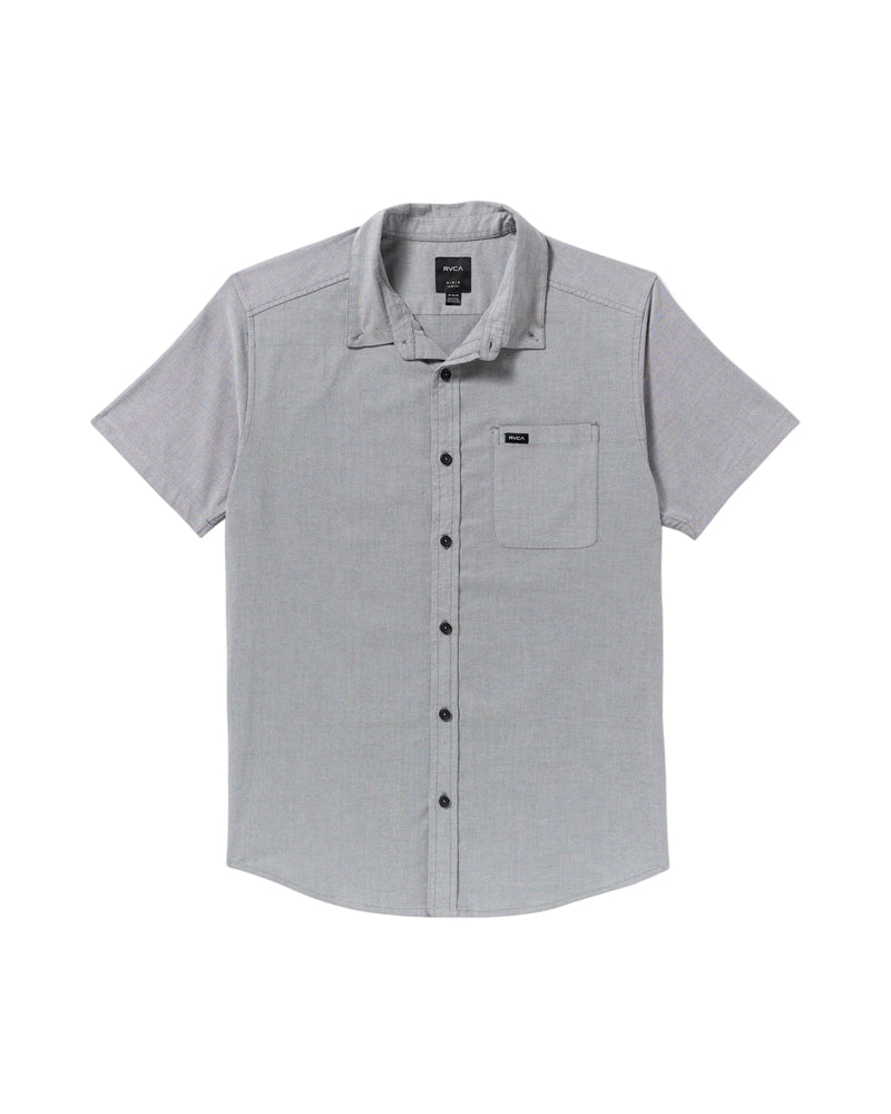 RVCA Mens That'll Do Stretch Short Sleeve Shirt