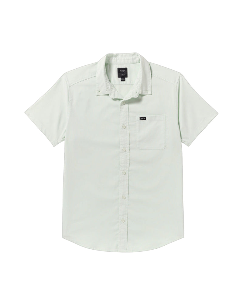 RVCA Mens That'll Do Stretch Short Sleeve Shirt