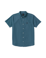 RVCA Mens That'll Do Dobby Short Sleeve Shirt
