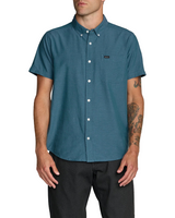 RVCA Mens That'll Do Dobby Short Sleeve Shirt