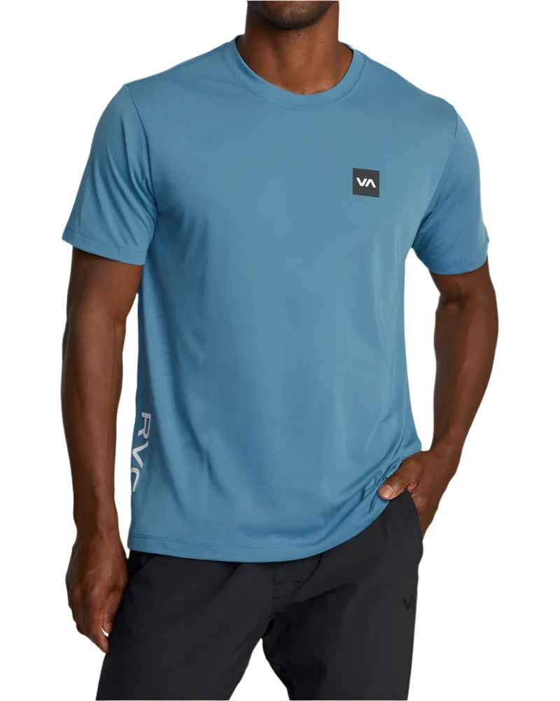 RVCA Mens Active 2X Short Sleeve T-Shirt