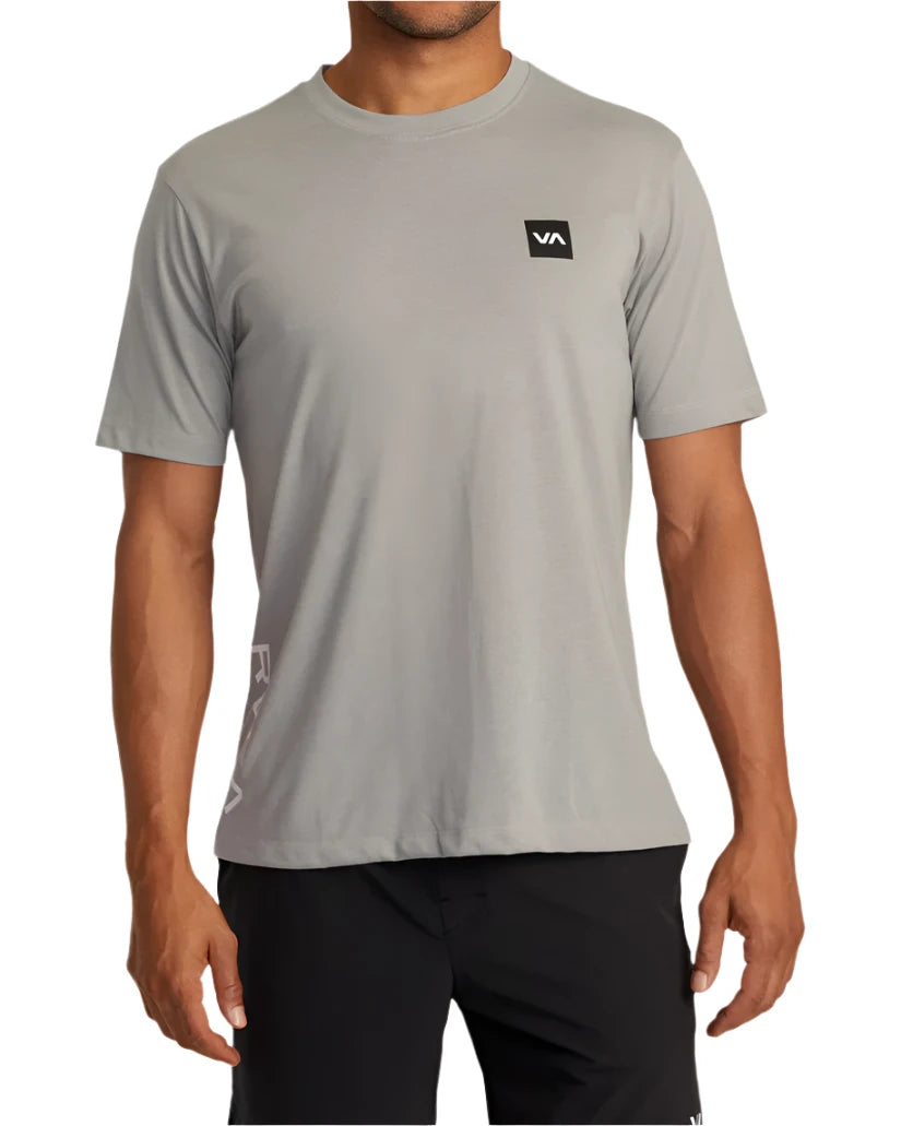 RVCA Mens Active 2X Short Sleeve T-Shirt