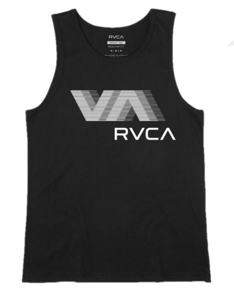 RVCA Mens VA RVCA Blur Sleeveless Tank Top