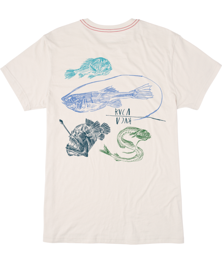 RVCA Mens Ben Horton Abyss Short Sleeve T-Shirt