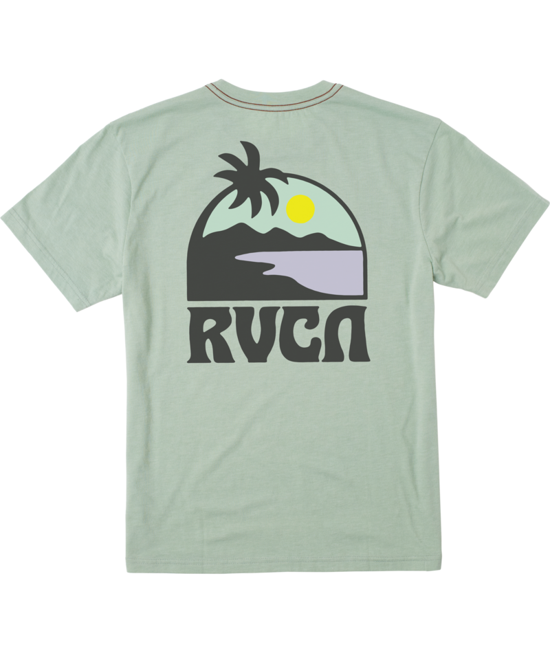 RVCA Mens Sundowner Short Sleeve T-Shirt