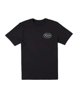 RVCA Mens Oval Script Short Sleeve T-Shirt