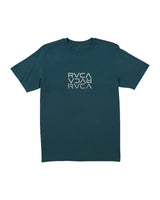 RVCA Mens Three Stack Short Sleeve T-Shirt