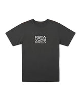 RVCA Mens Three Stack Short Sleeve T-Shirt