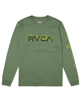 RVCA Mens Desertscape Long Sleeve T-Shirt