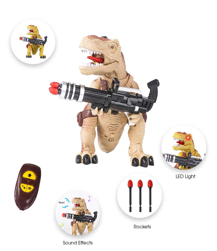 Dgl Robi Copter DGL Toys Tekmobots Rocket Launcher Dinosaur – ShopCGX