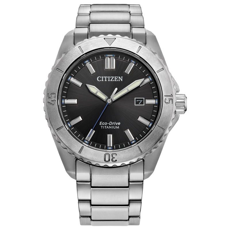 Citizen Mens Brycen Eco-Drive Watch - Silver-Tone Stainless Steel Bracelet