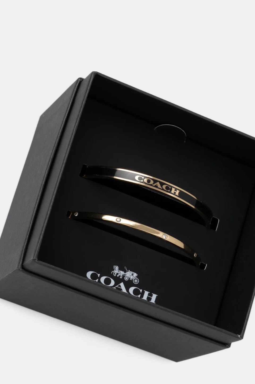 Coach Signature Duo Bangle Boxed Gift Set