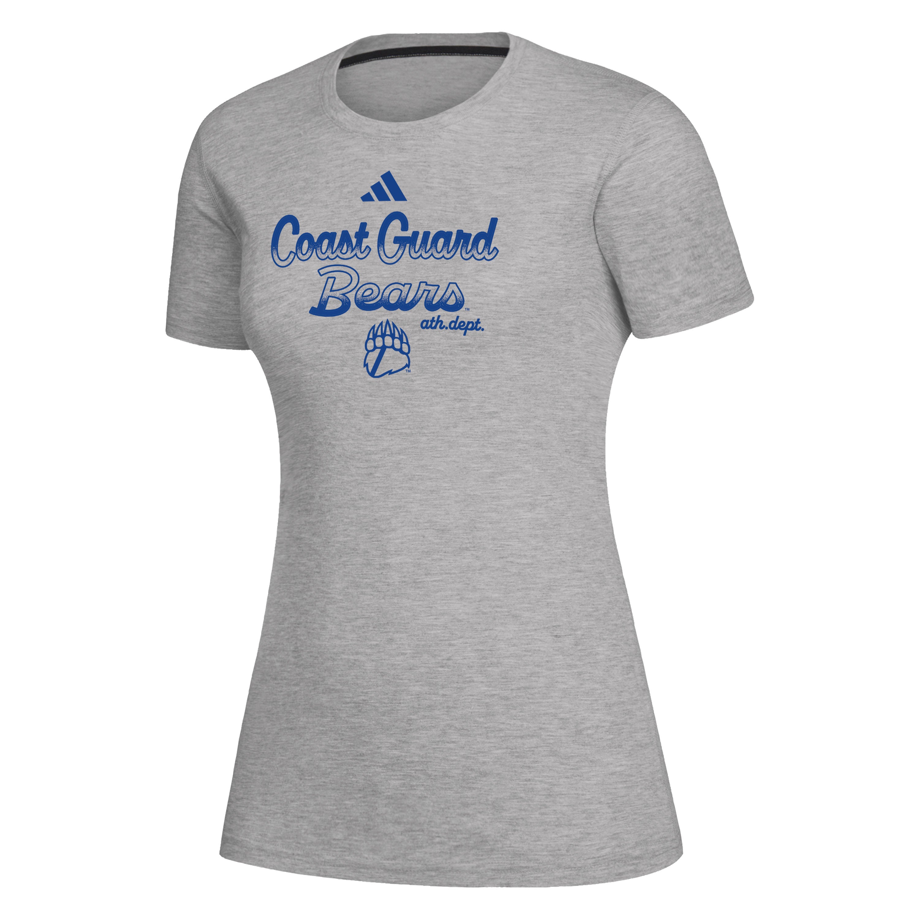 Coast Guard Academy Adidas Womens Creator Short Sleeve T-Shirt