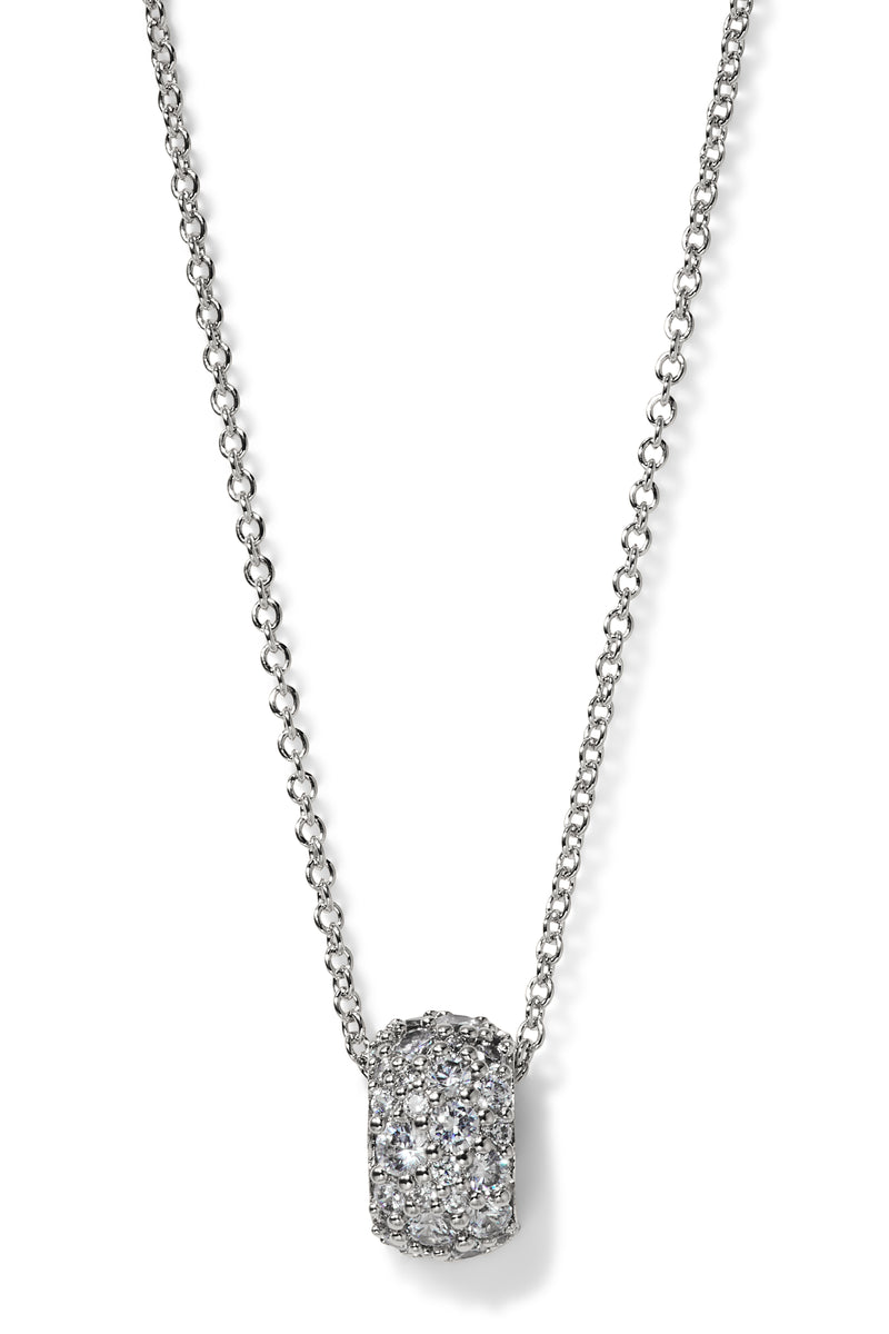 Nadri Crushed Round Carded Pendant Necklace