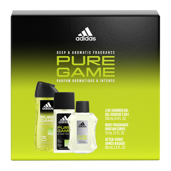 adidas Pure Game 4-Piece Gift Set