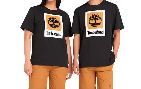 Timblerland Square Stack Logo Short Sleeve T-Shirt