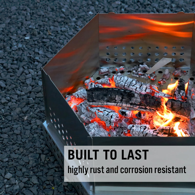 Fortus Flame 6 Series Compact Smokeless Fire Pit