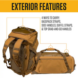 Carhartt 75L Nylon Heavy-Haul Duffle Bag