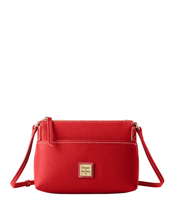 Dooney & Bourke Lucca Leather Ginger Crossbody Handbag