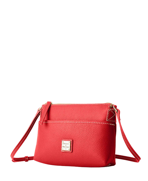 Dooney & Bourke Lucca Leather Ginger Crossbody Handbag