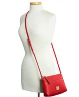 Dooney & Bourke Lucca Leather Ginger Crossbody Handbag