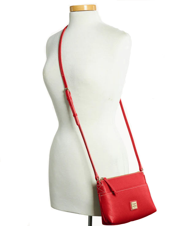 Dooney & Bourke Lucca Leather Ginger Crossbody Handbag