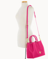 Dooney & Bourke Lucca Leather Barlow Satchel Handbag
