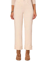 Democracy Womens "Ab"solution High Rise Round Up Embroidered Pocket Boyfriend Jeans