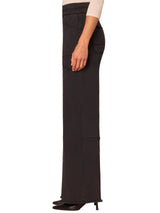 Democracy Womens "Ab"solution Skyrise Pull-On Glider Wide Leg Jeans With Fray Hem