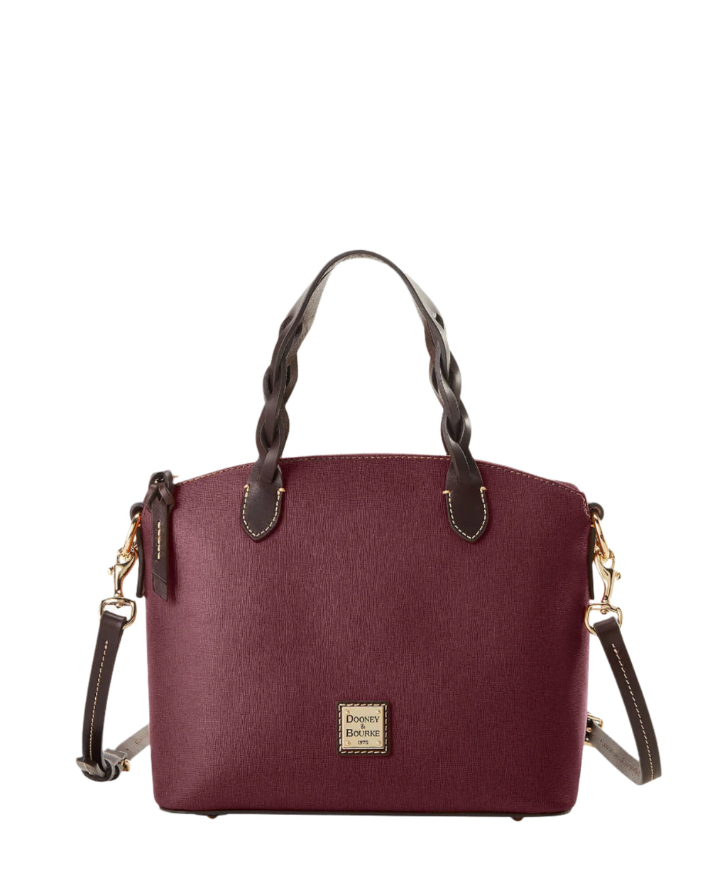 Dooney & Bourke Saffiano Small Heidi Satchel Handbag – ShopCGX
