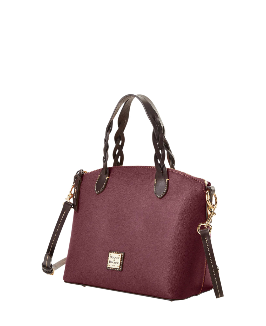 Dooney & Bourke Saffiano Small Heidi Satchel Handbag – ShopCGX