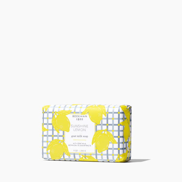 Beekman 1802 Sunshine Lemon Goat Milk Bar Soap - 9 oz.