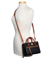 Dooney & Bourke Pebble Grain Mini Zip Janine Crossbody Handbag