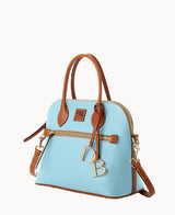 Dooney & Bourke Pebble Grain Domed Satchel Handbag