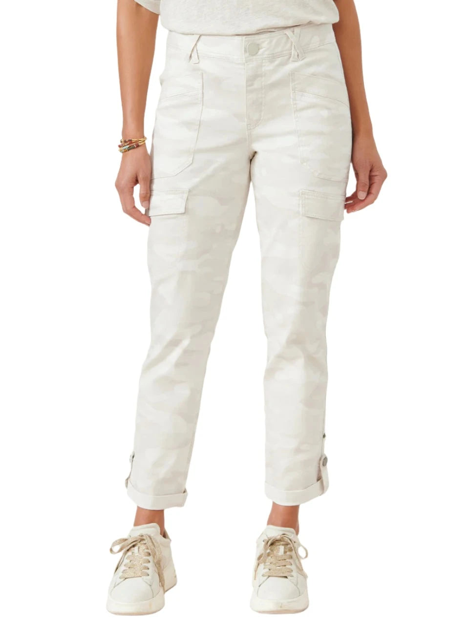 Democracy Womens Ab solution High Rise Camo Cargo Pocket Utility Pant ShopCGX