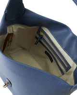 Dooney & Bourke Lucca Leather Logo Lock Hobo Handbag