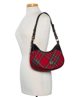 Dooney & Bourke Tartan Small Hobo Handbag