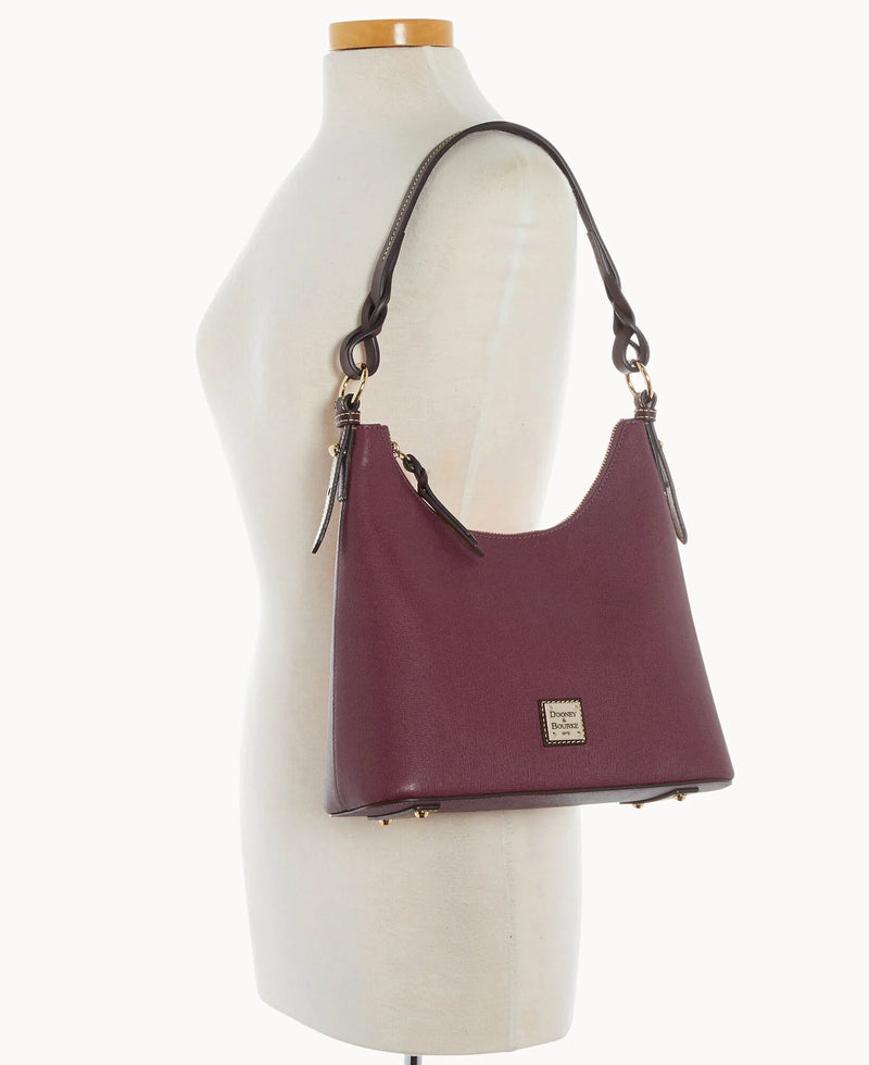 Dooney & Bourke Saffiano Bryce Hobo Handbag