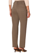 Democracy Womens "Ab"solution Skyrise Tapered Utility Knit Pants With Patch Panels