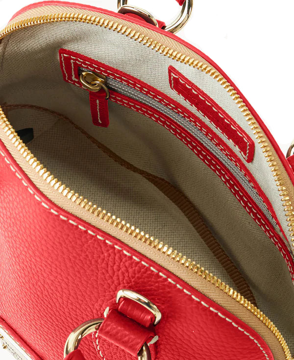 Dooney & Bourke Lucca Leather Small Satchel Handbag