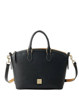 Dooney & Bourke Lucca Leather Domed Satchel Handbag