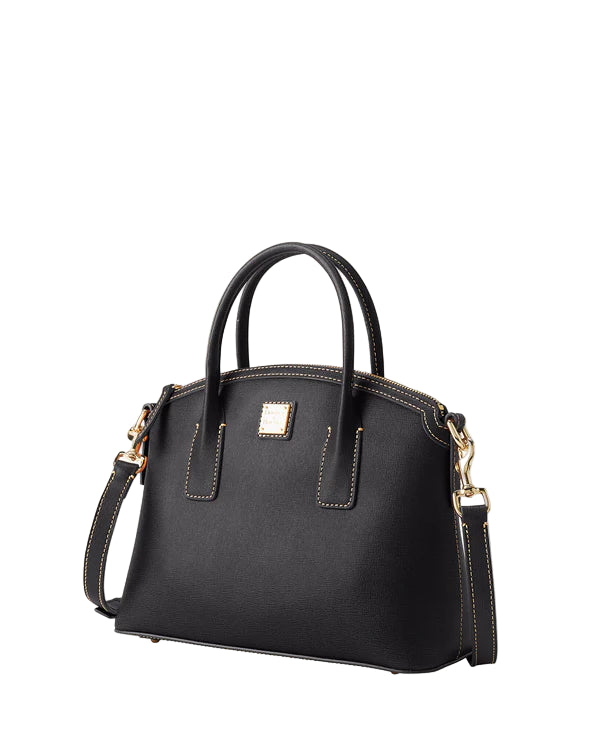 Dooney & Bourke Saffiano Domed Satchel Handbag