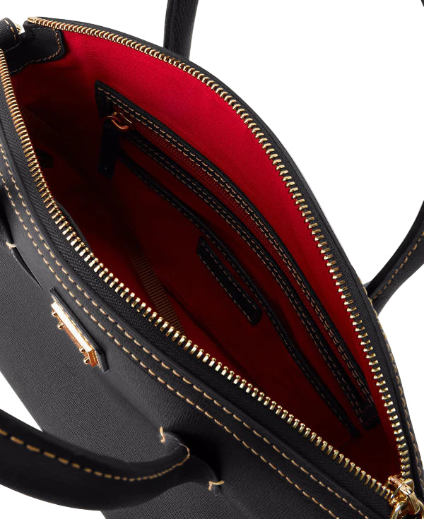 Dooney & Bourke Saffiano Domed Satchel Handbag