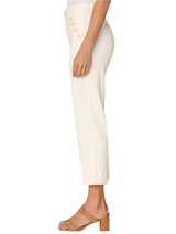 Democracy Womens "Ab"solution High Rise Sailor Pocket Roll Cuff Straight Leg Jeans
