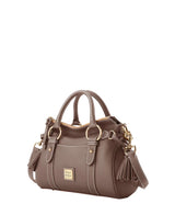 Dooney & Bourke Lucca Leather With Pocket Satchel Handbag