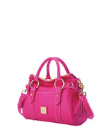 Dooney & Bourke Lucca Leather Pocket Satchel Handbag