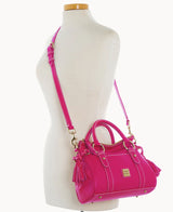 Dooney & Bourke Lucca Leather Pocket Satchel Handbag